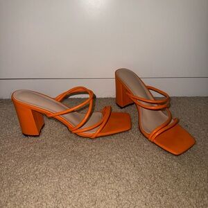 Orange Heels